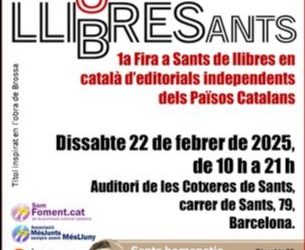 1a fira a Sants de llibres en català